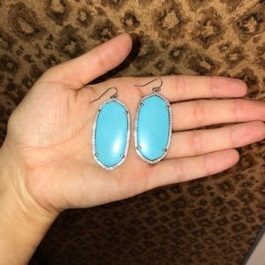 Kendra Scott turquoise earrings